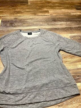 32 Degrees Heat Gray Marled Pullover Sweatshirt XL